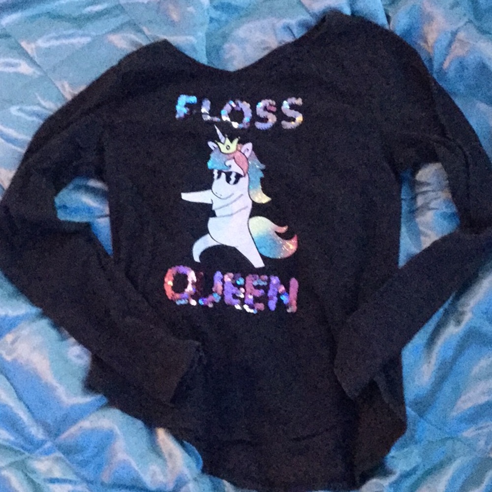 Unicorn floss shirt